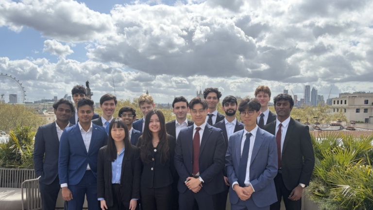 students at point72 london office