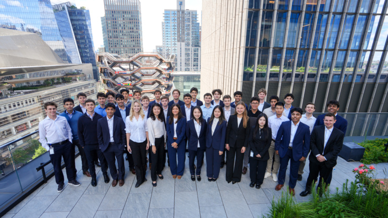 academy interns group photo